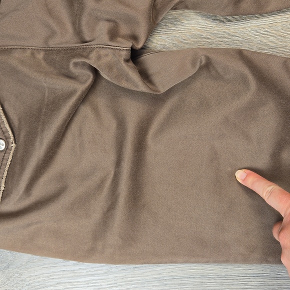 Sanctuary tan khaki bell bottom flare pants, size 27 - Picture 7 of 10